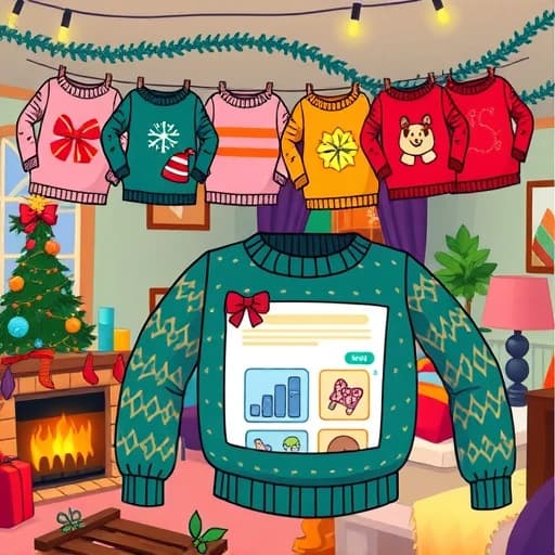 Ugly Sweater Email Template featured image