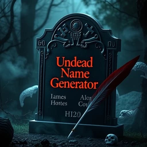 Undead Name Generator featured image