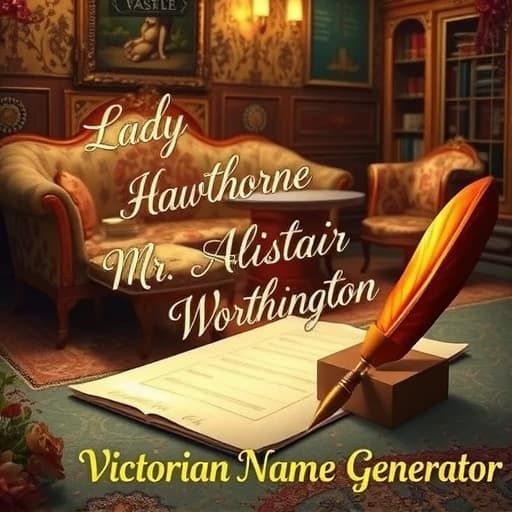 Victorian Name Generator featured image