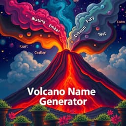  Volcano Name Generator icon