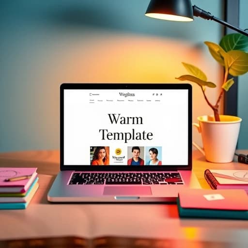 Warm Email Template featured image