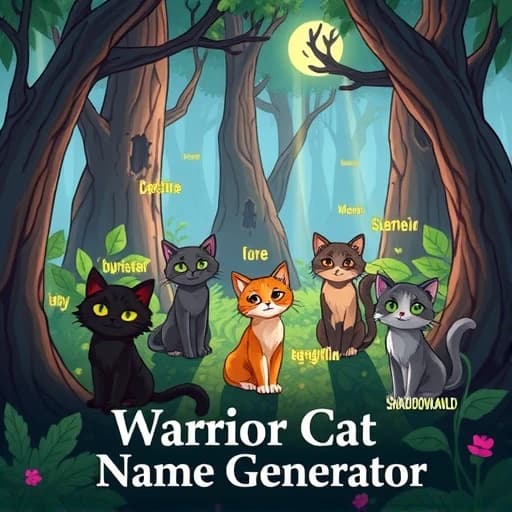 Warrior Cat Name Generator featured image