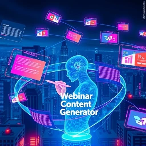  Webinar Content Generator featured image