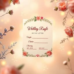  Wedding RSVP Email Template icon