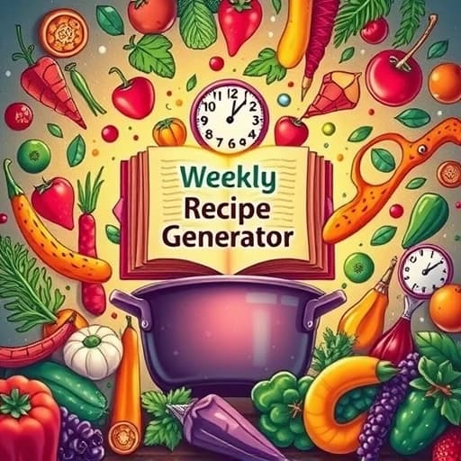  Weekly Recipe Generator featured image
