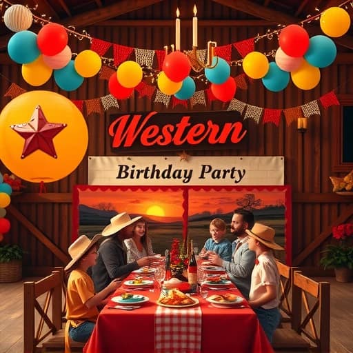 Western Birthday Party Ideas featured image