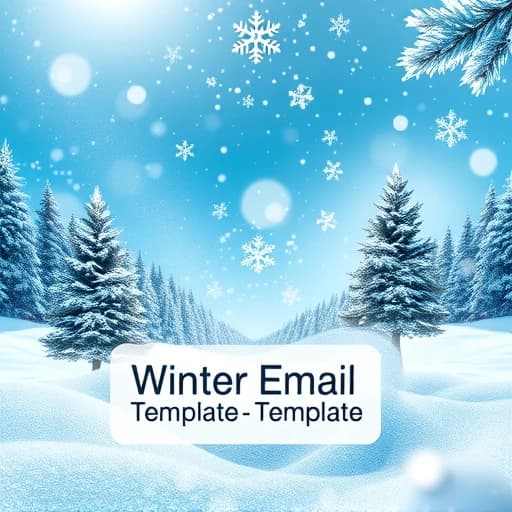 Winter Email Template featured image