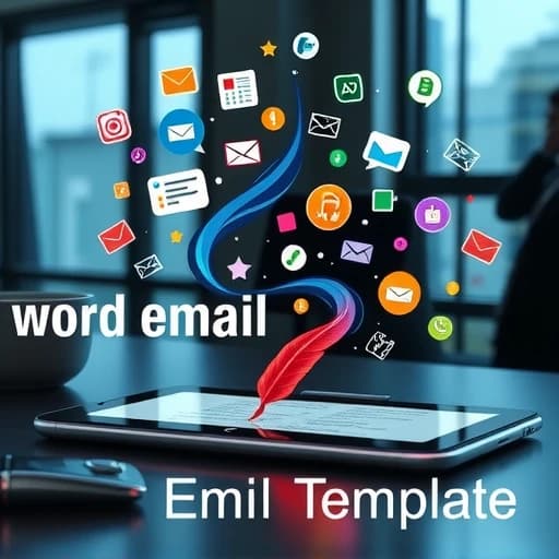 Word Email Template featured image