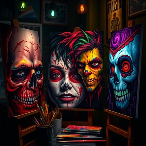 Zombie Face Painting Ideas featured image