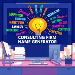 Consulting Firm Name Generator icon
