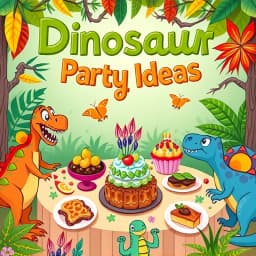 Dinosaur Party Food Ideas icon