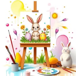 Easter Canvas Painting Ideas icon