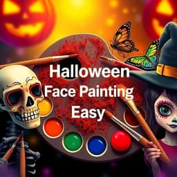 Halloween Face Painting Ideas Easy icon