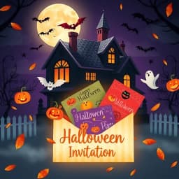 Halloween Invitation Email Template icon