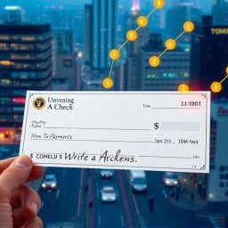 How to Write a Check US Bank icon