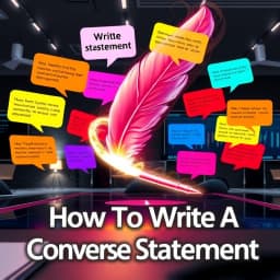 How to Write a Converse Statement icon