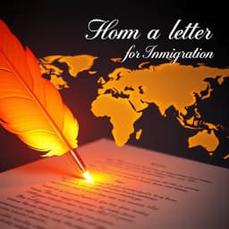 How to Write a Letter of Knowing Someone for Immigration icon