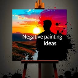 Negative Painting Ideas icon