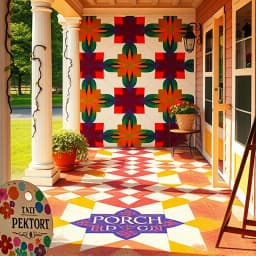 Porch Painting Ideas Concrete icon