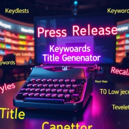 Press Release Title Generator icon