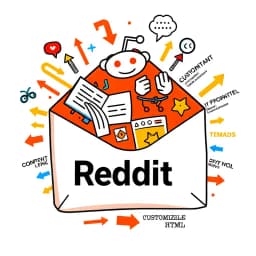 Reddit HTML Email Template icon
