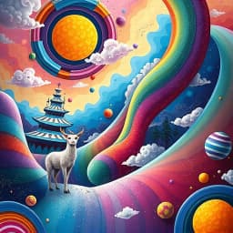 Trippy Painting Ideas Easy icon